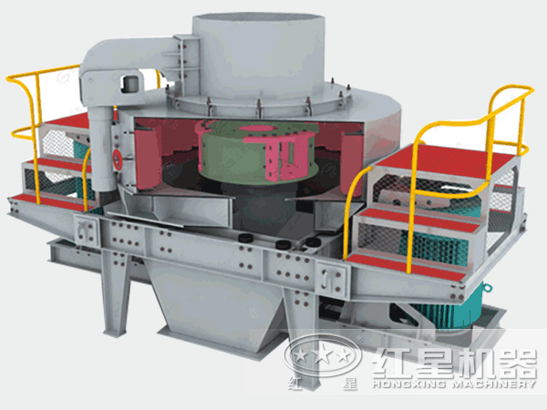 山石制砂機工作原理
