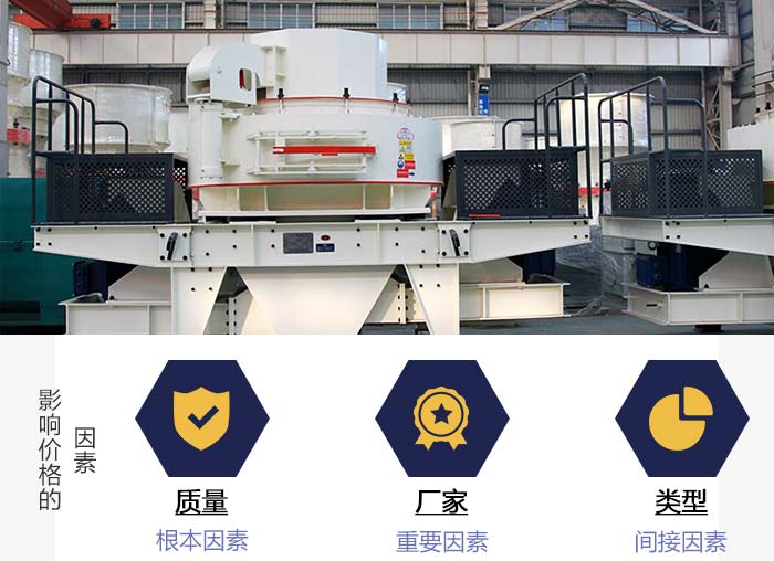 制砂機(jī)價(jià)格影響因素