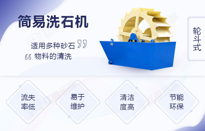 輪斗式洗砂機節(jié)能環(huán)保