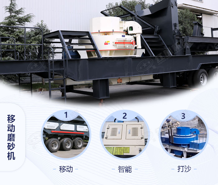 新型制砂機搭配設備細節展示